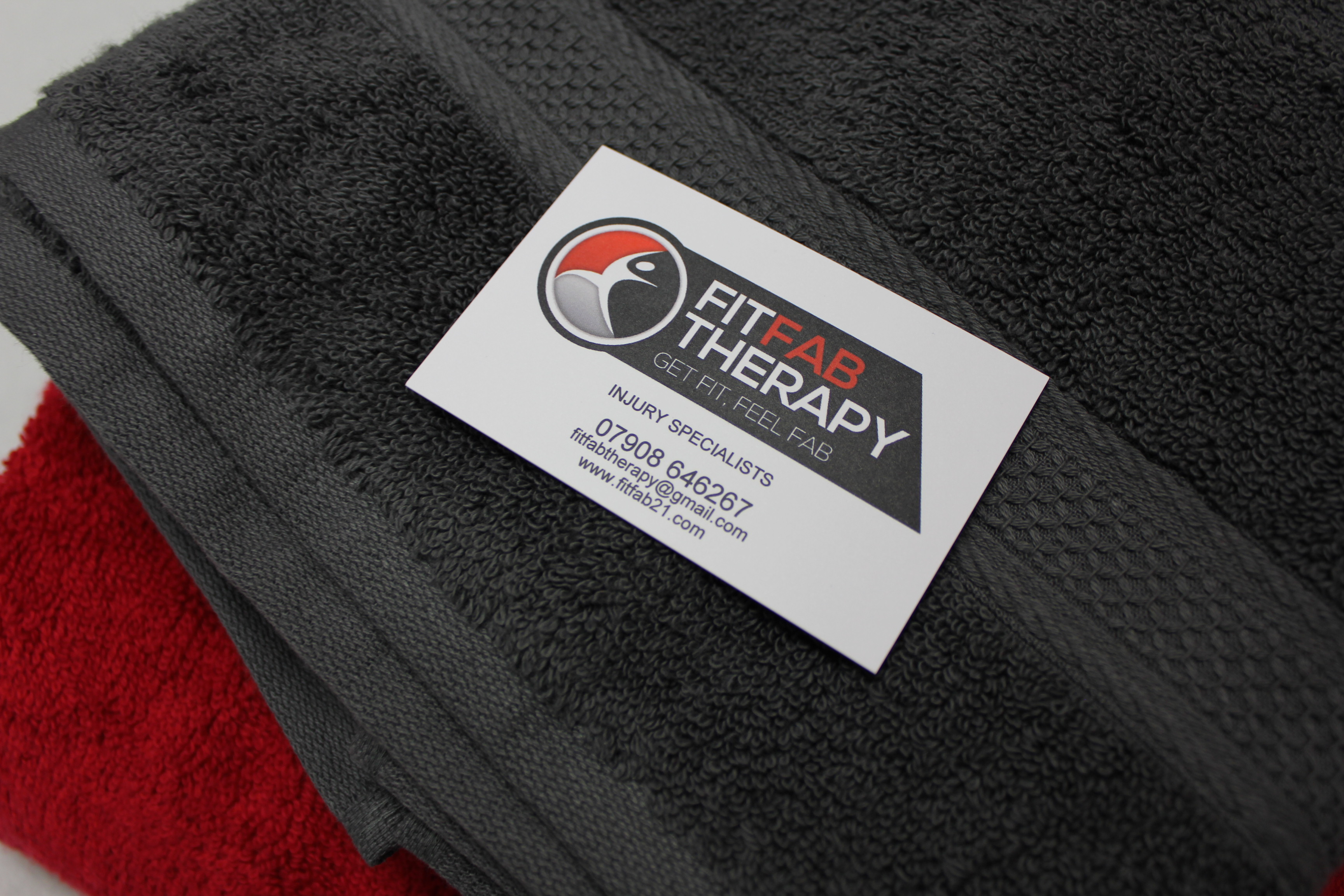 Fit Fab Therapy Business Card